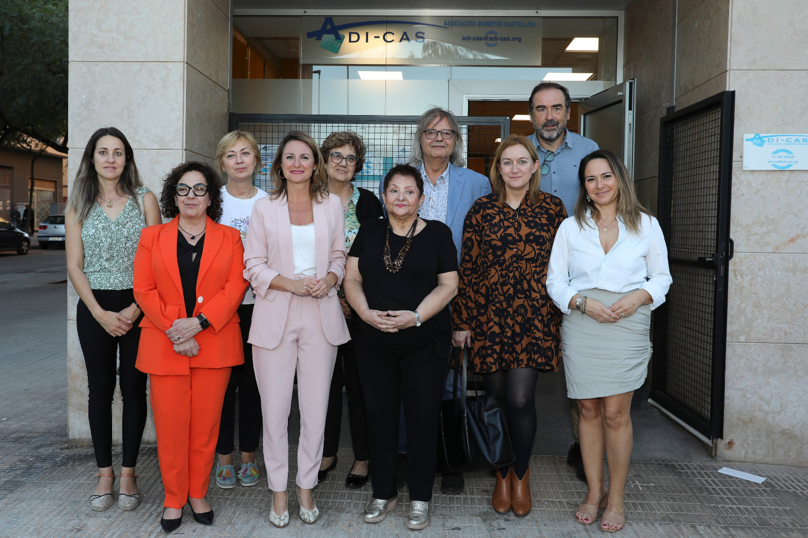La alcaldesa asiste al acto de inauguración de las nuevas instalaciones de la Asociación Diabetes Castellón