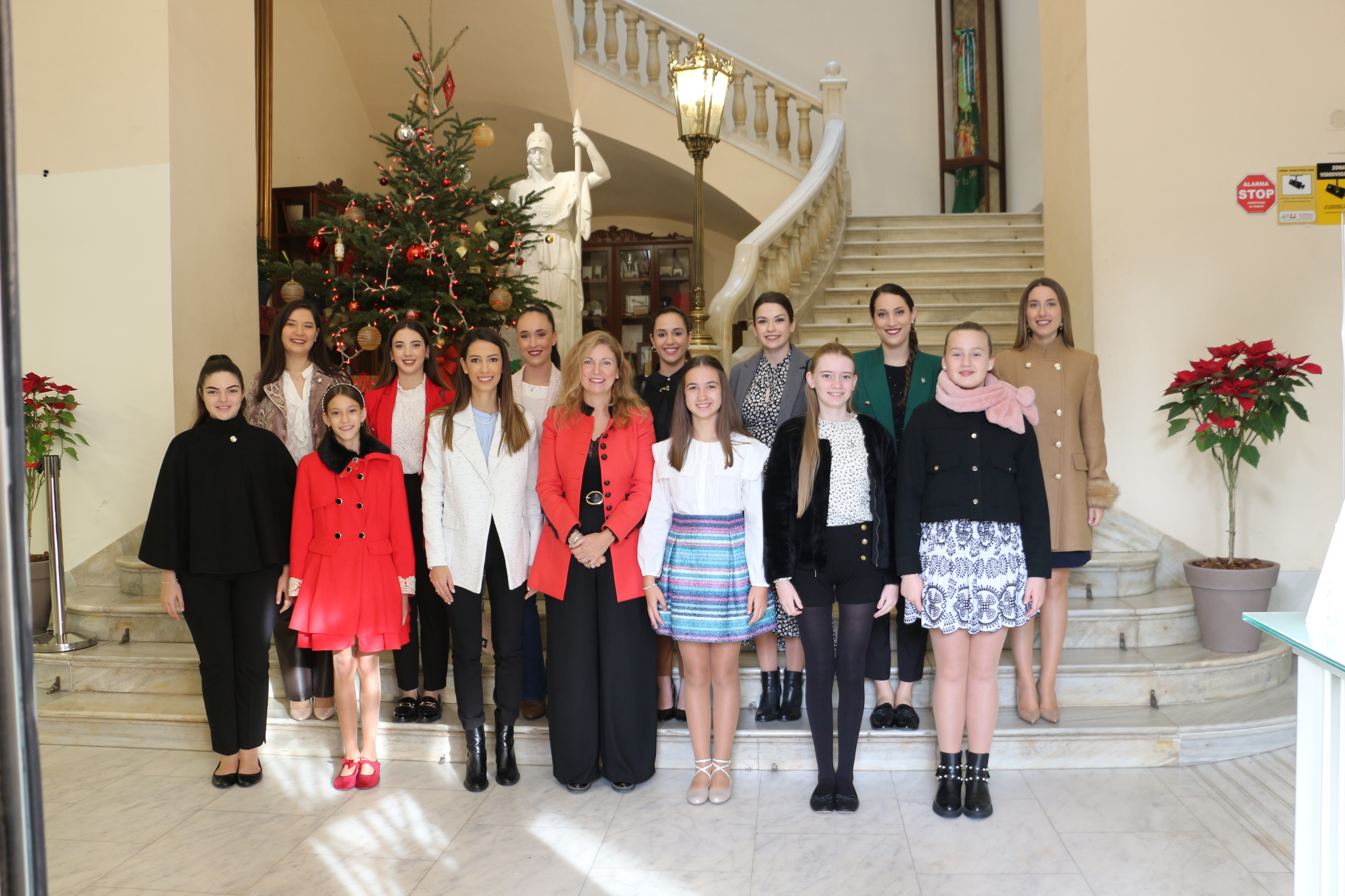 Felicitación Navidad a las reinas