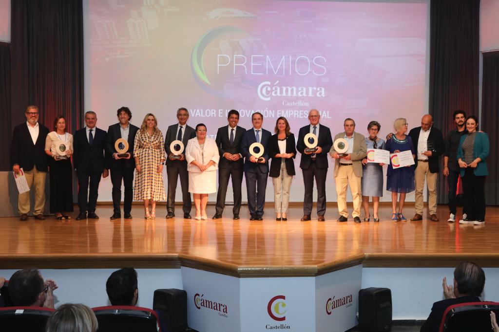 El Ayuntamiento apoya a las empresas de Castellón en los premios Cámara 2022