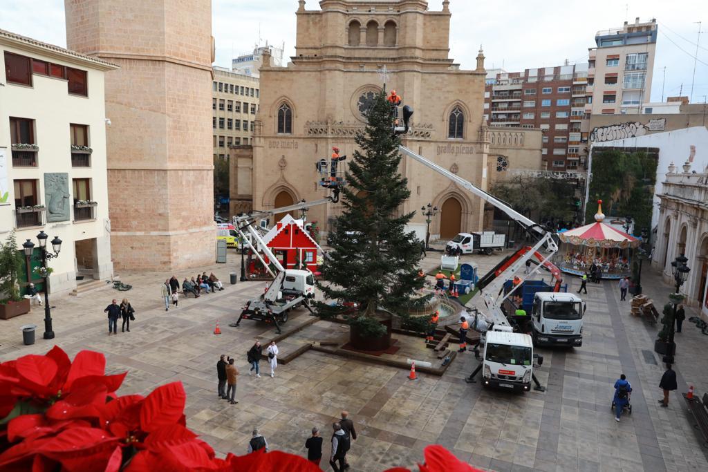 Castellón dará la bienvenida mañana a la Navidad con una espectacular puesta en escena