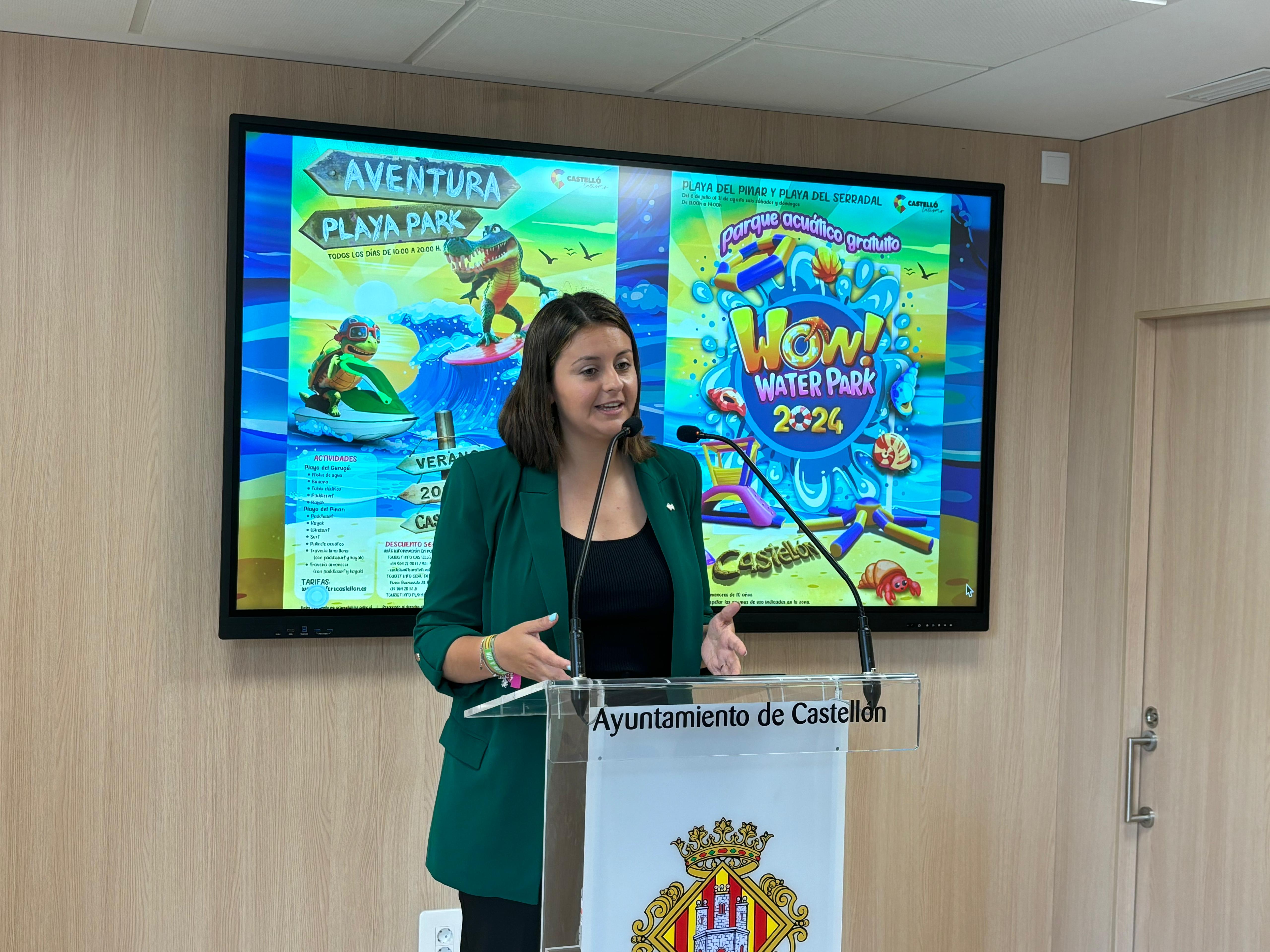 El Patronat de Turisme presenta Wow Water Park i Aventura Platja Park, dos nous parcs aquàtics que portaran el millor oci a les platges de Castelló aquest estiu