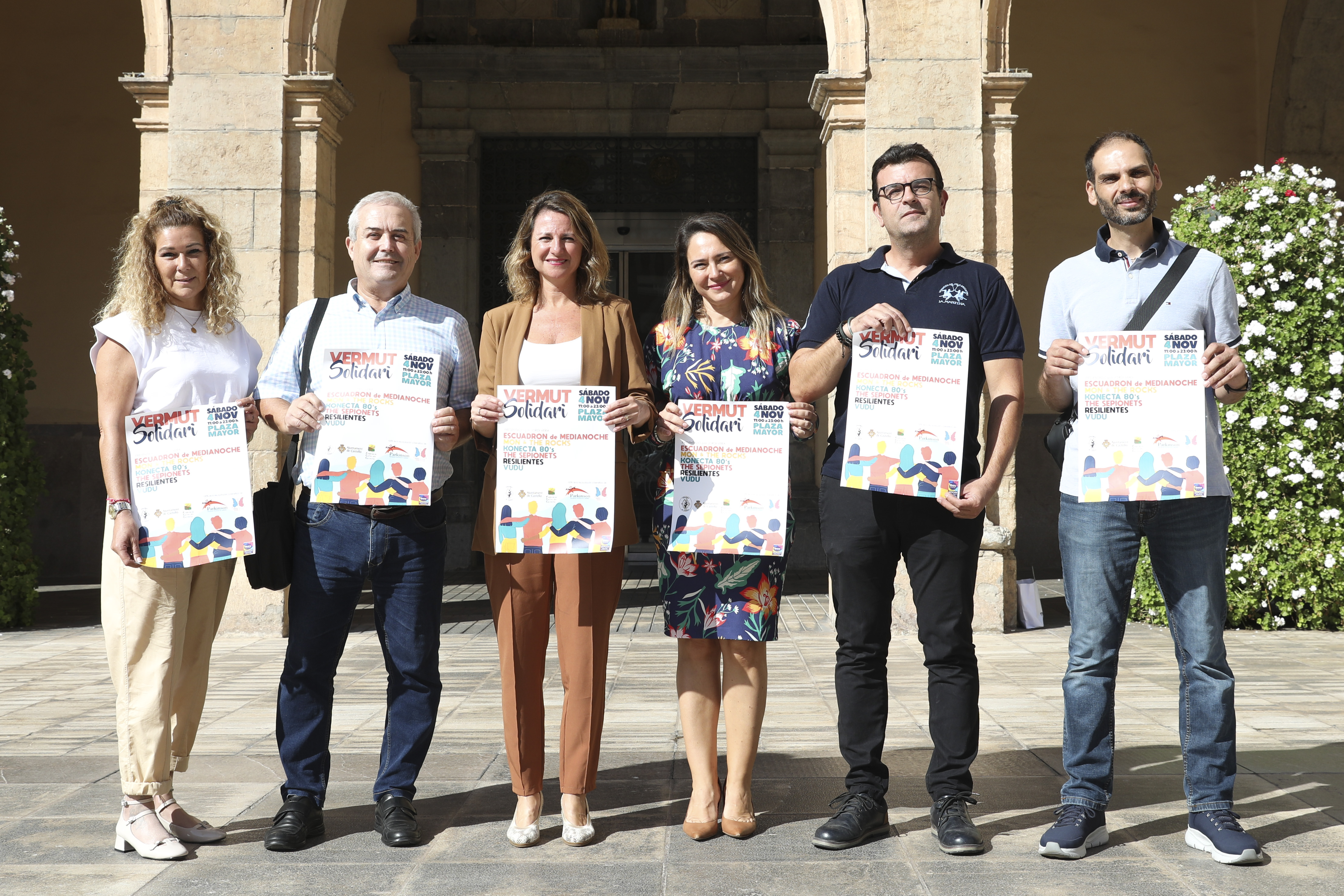 El Ayuntamiento respalda el festival benéfico ‘Vermut Solidario’ a favor de las asociaciones Marta y María CLN6 y Párkinson de Castellón