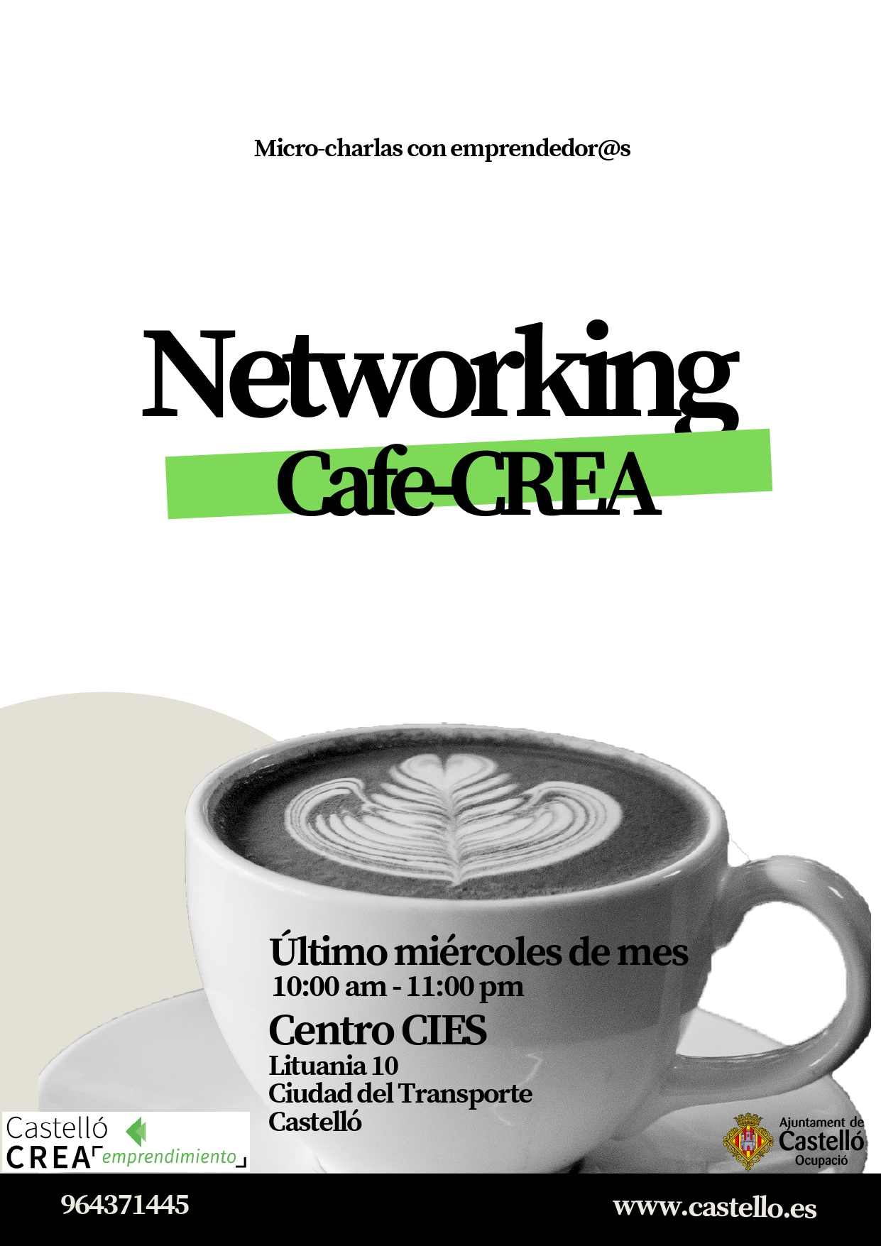 NETWORKING CAFÉ-CREA