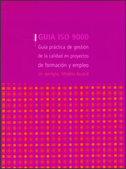 Portada Guía ISO 9000. Guía práctica de gestión de la calidad en proyectos de formación y empleo