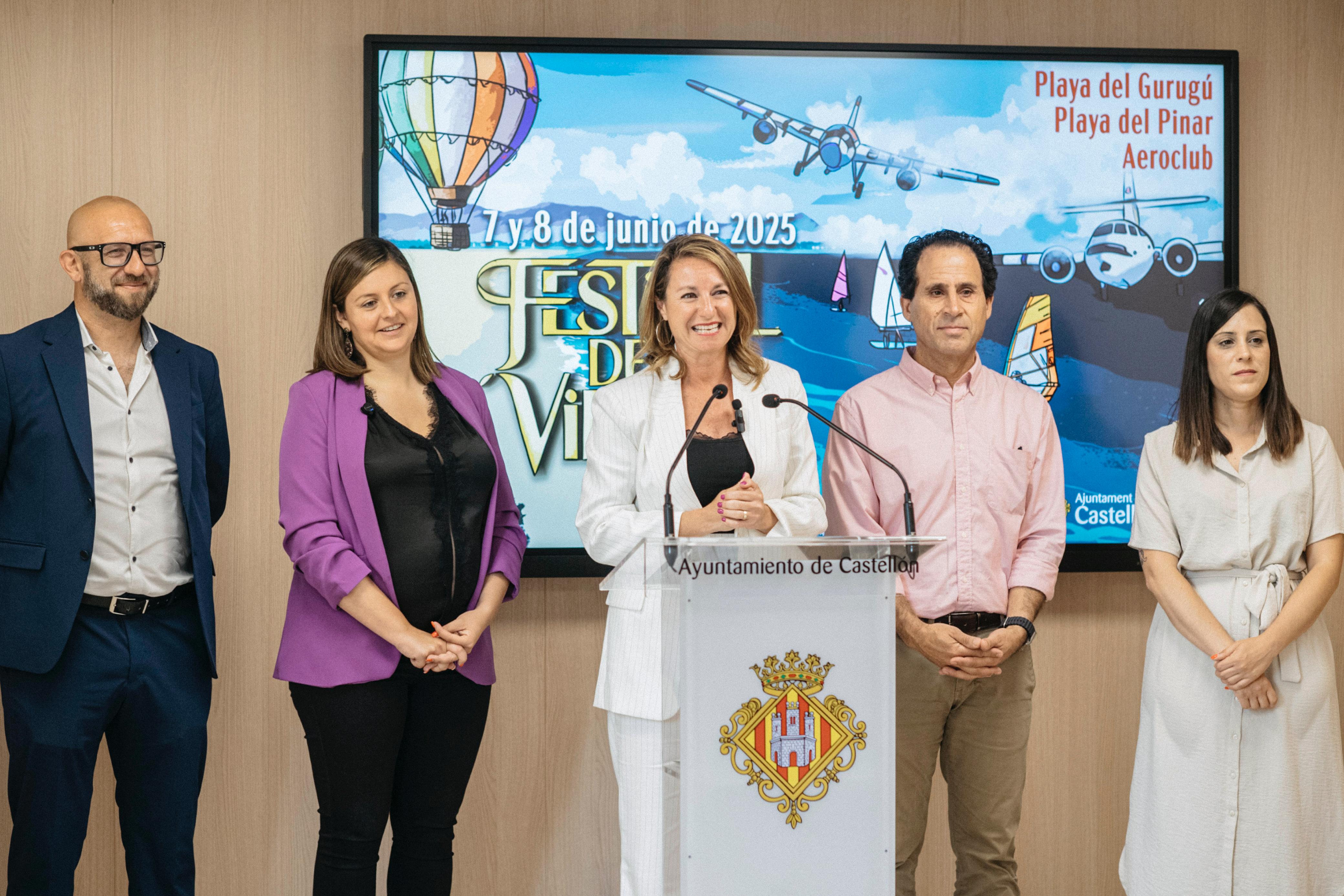 Castellón presenta la edición más internacional del Festival del Viento, que llega a todas las playas y contará con 80 pilotos de 9 nacionalidades