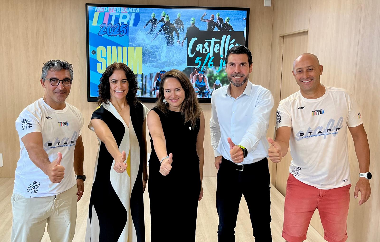 La Mediterránea Triatlón Castellón marca un rècord històric de participació amb més de 1300 inscrits