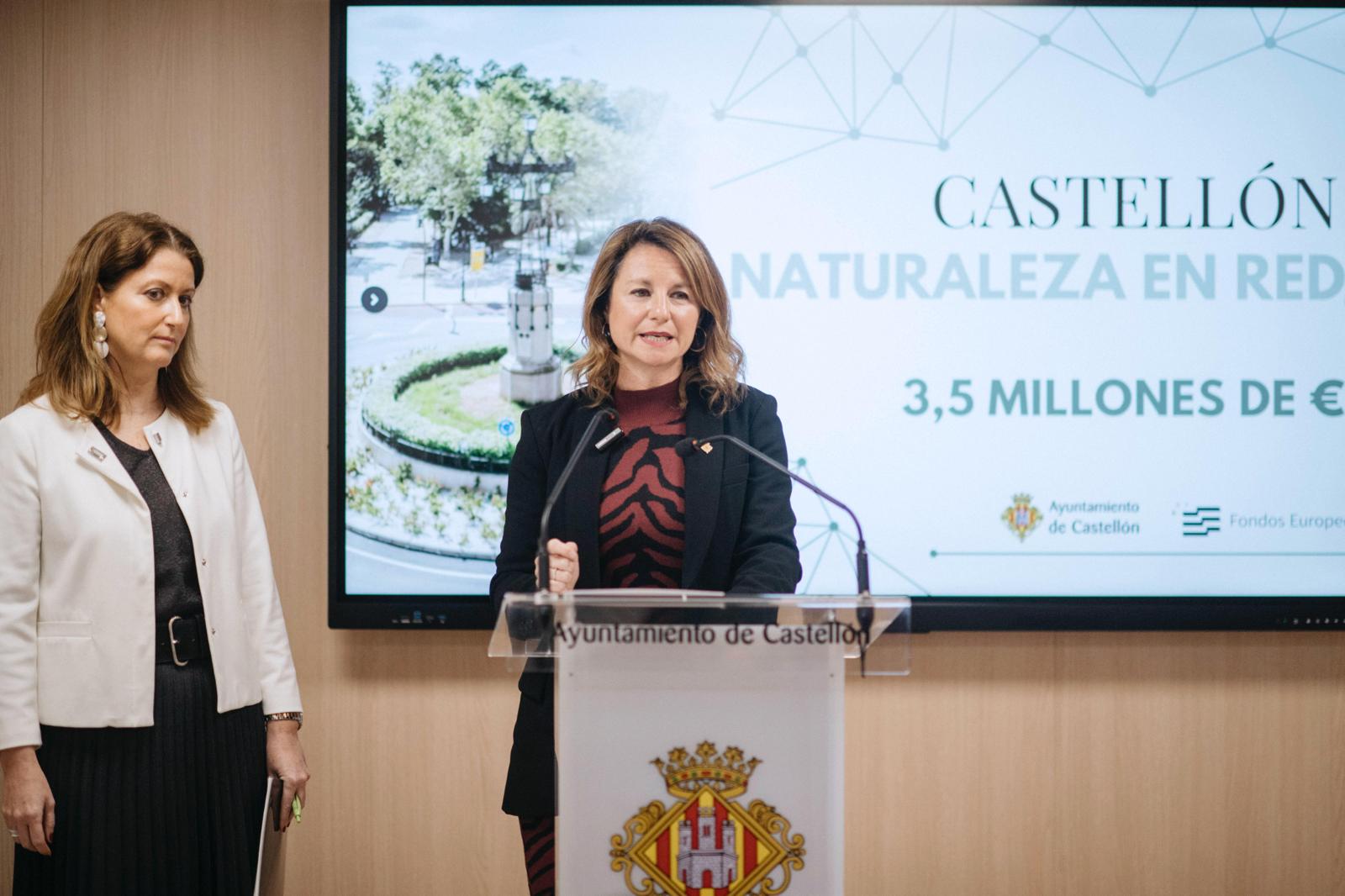 Carrasco presenta “Castellón Naturaleza en Red” que mejorará las condiciones climáticas en los patios escolares de la ciudad en colaboración con las comunidades educativas