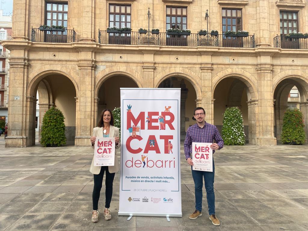 Mercat de Barri arriba aquest dissabte a la plaça Fadrell de Castelló