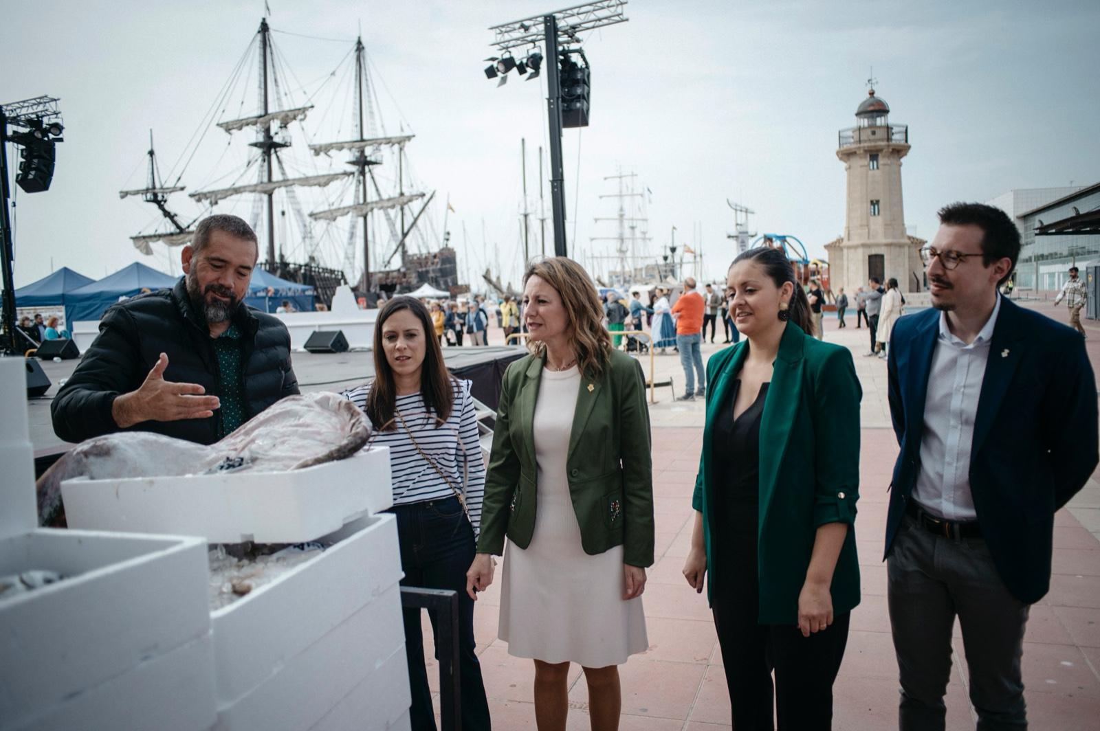 Carrasco: “Los comercios del Grao participan por primera vez en el evento Escala a Castelló a través del Fin de Semana Marinero con gran aceptación entre los visitantes”