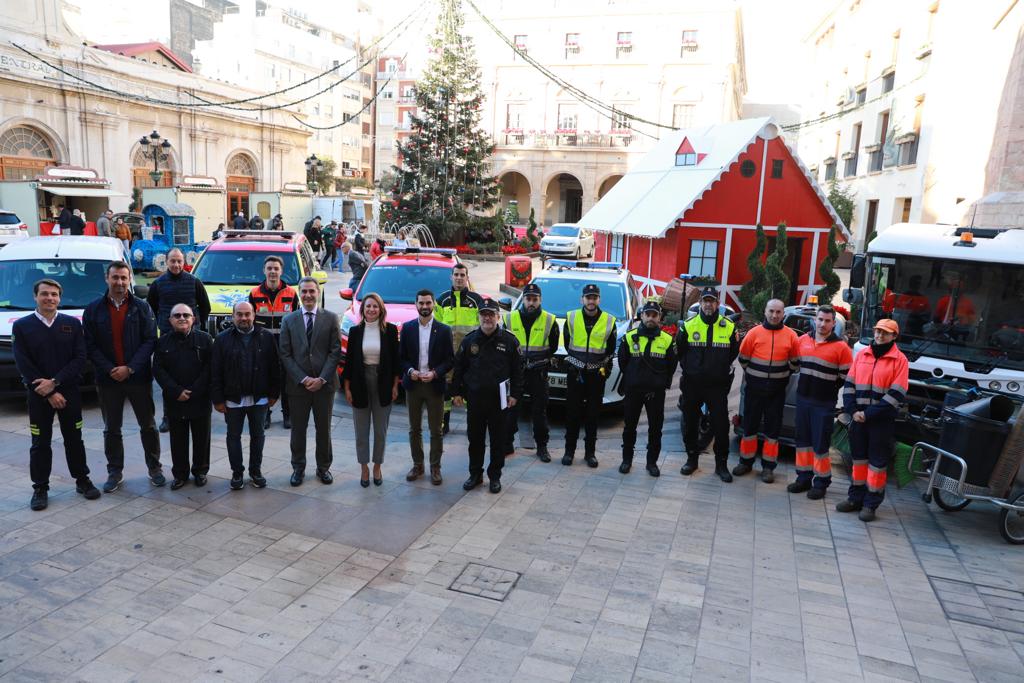 El Ayuntamiento pone en marcha desde hoy un dispositivo especial de seguridad y limpieza en la ciudad con motivo de las fiestas navideñas
