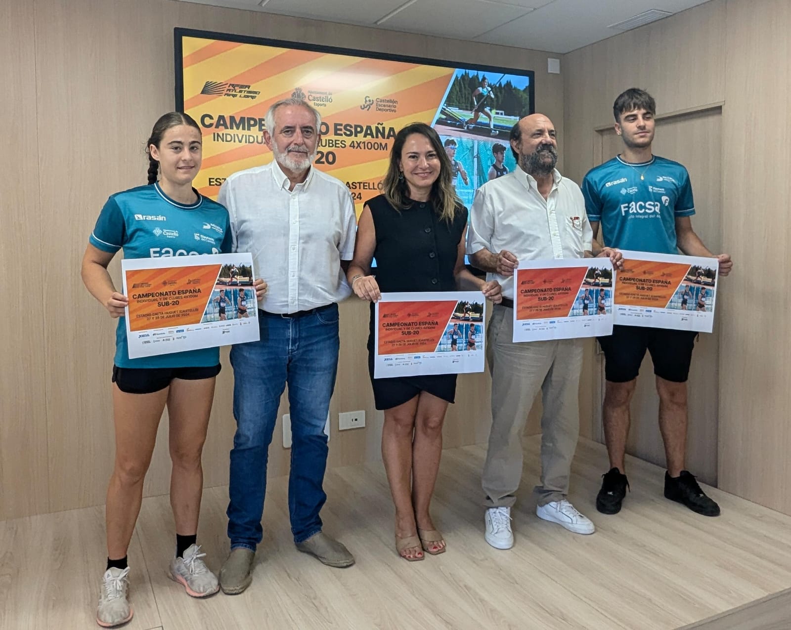 Castelló atraurà a més de 4.000 persones amb la celebració del LXXI Campionat d'Espanya d'Atletisme Sub 20 els dies 27 i 28 de juliol
