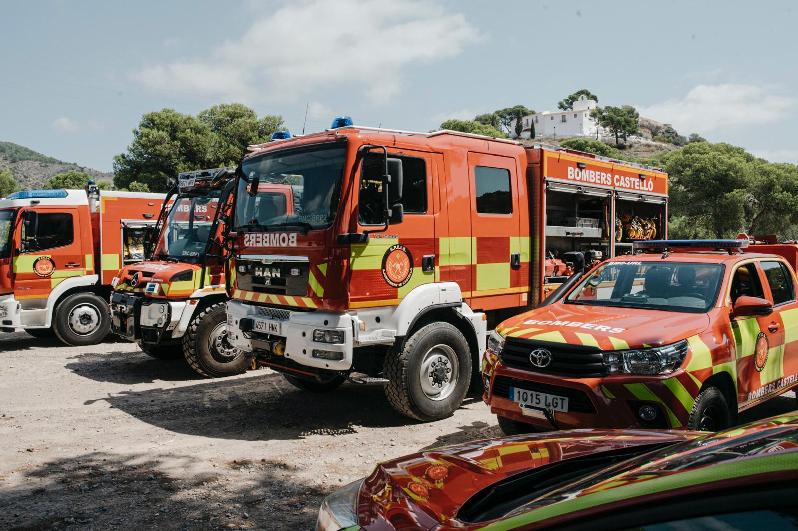 Castelló envia una dotació de Bombers a Castella i Lleó per a col·laborar en l'extinció dels incendis