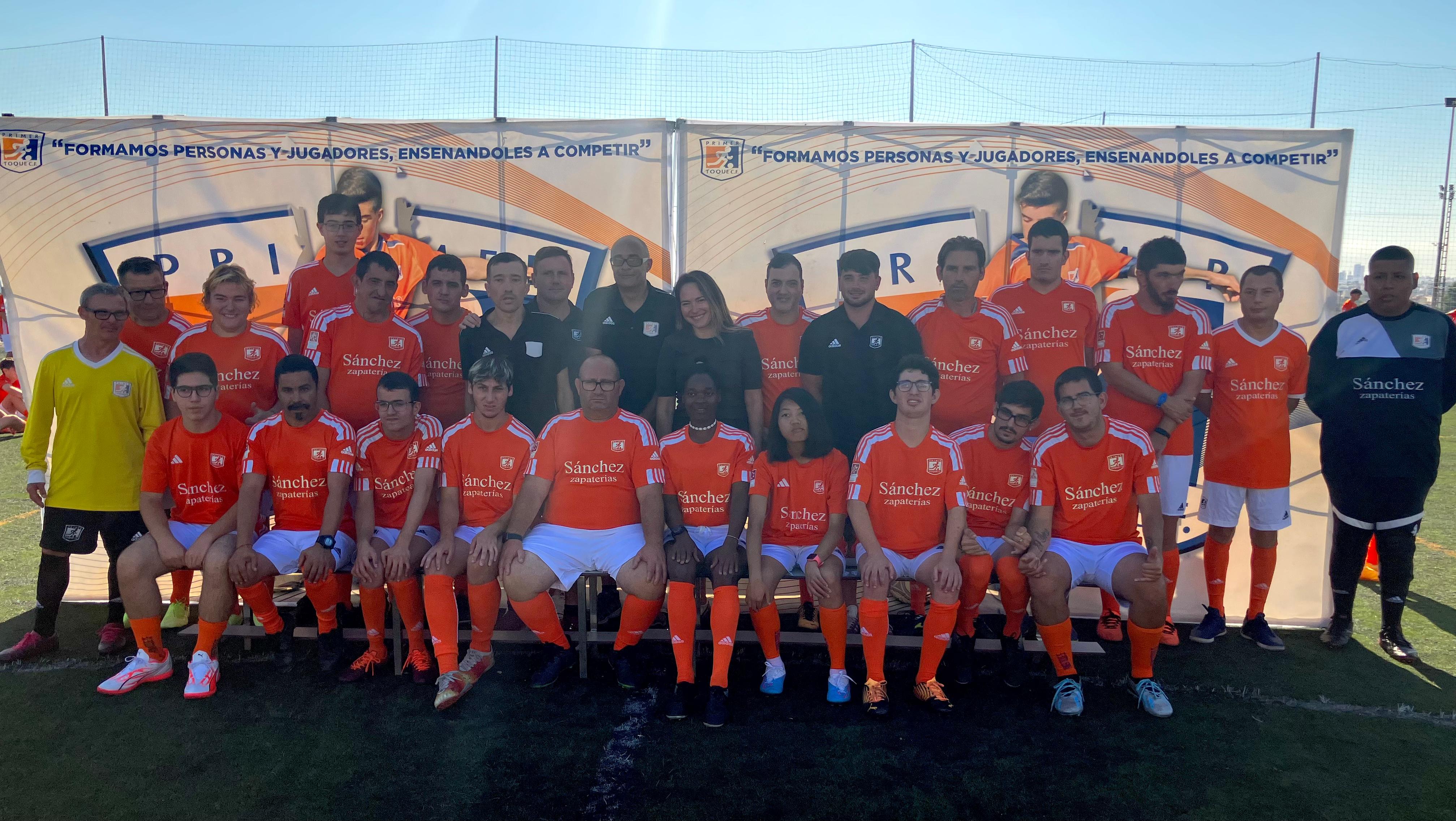 La concejalía de Bienestar Social colabora con el equipo de fútbol de discapacidad intelectual del Primer Toque