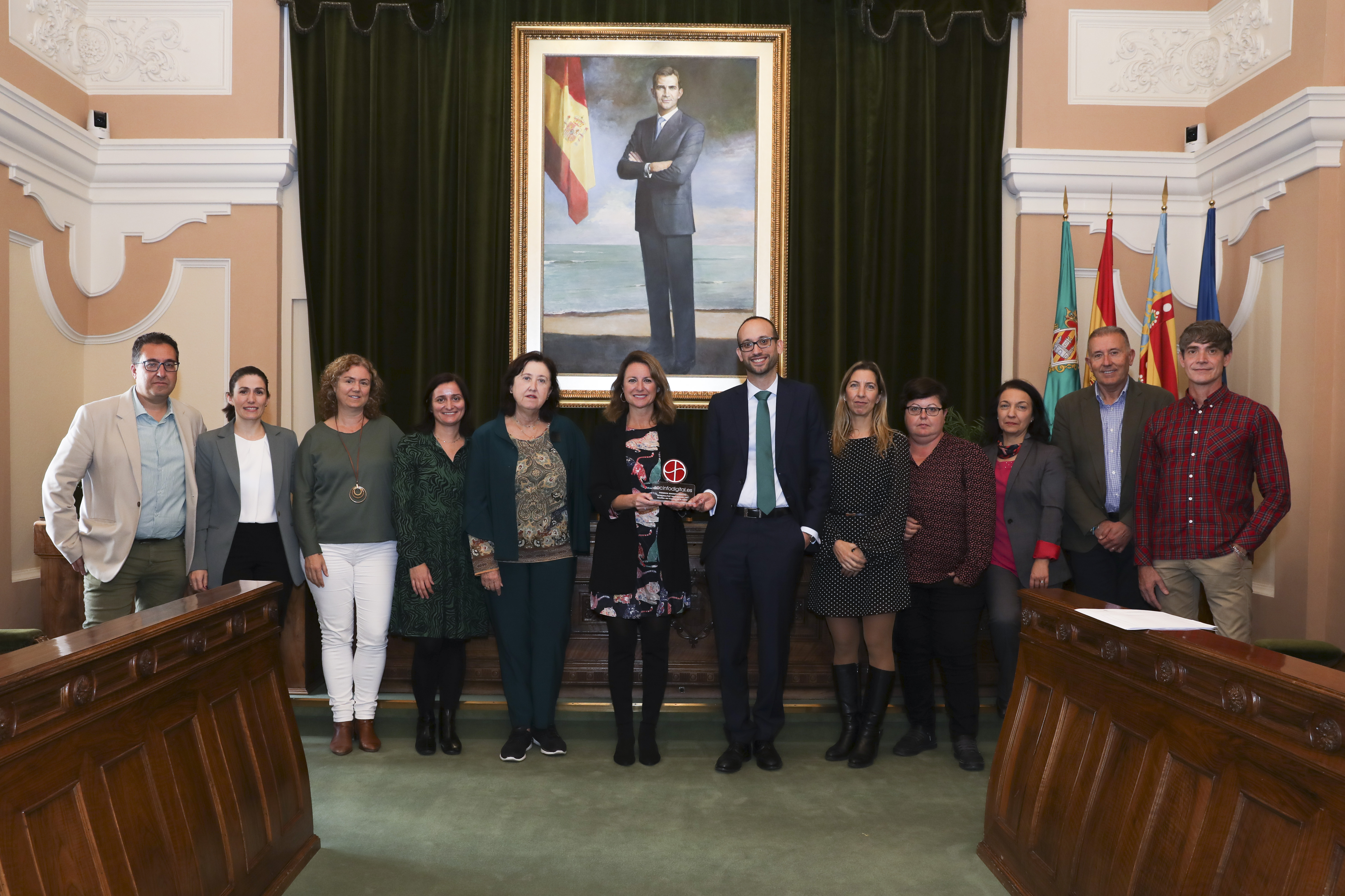 El Ayuntamiento de Castellón recibe el Premio Socinfo Digital Comunidad Valenciana TIC en reconocimiento al proyecto de implantación de la gestión electrónica de los órganos colegiados